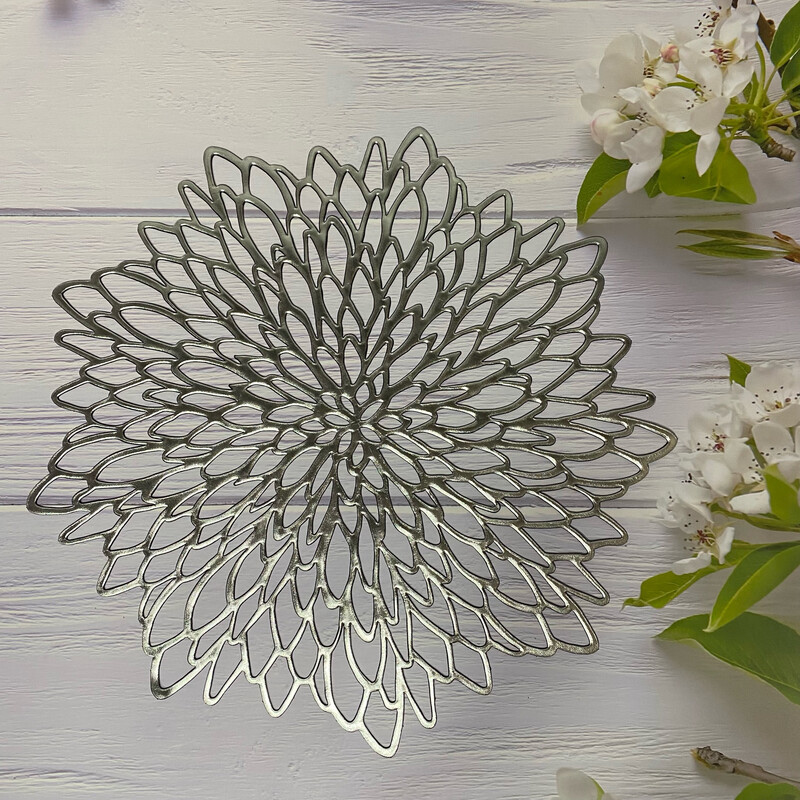 Rora PVC Placemat - Silver