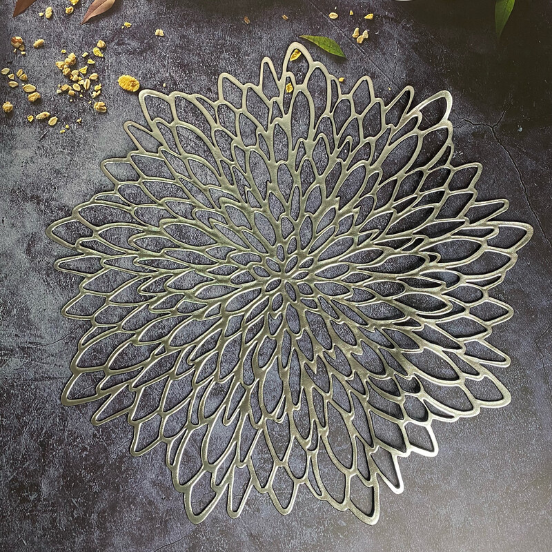 Rora PVC Placemat - Silver