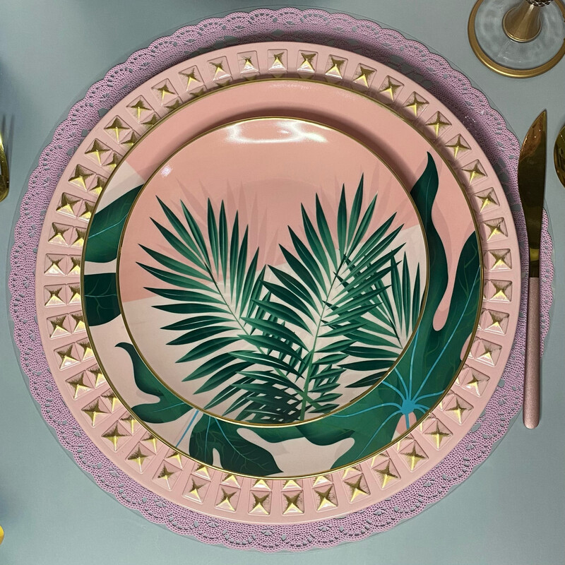 Junsa 2pc Dinner &amp; Salad Plate
