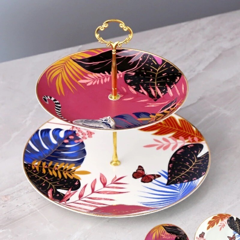 Mitsurin 2Layer Dessert Stand - V