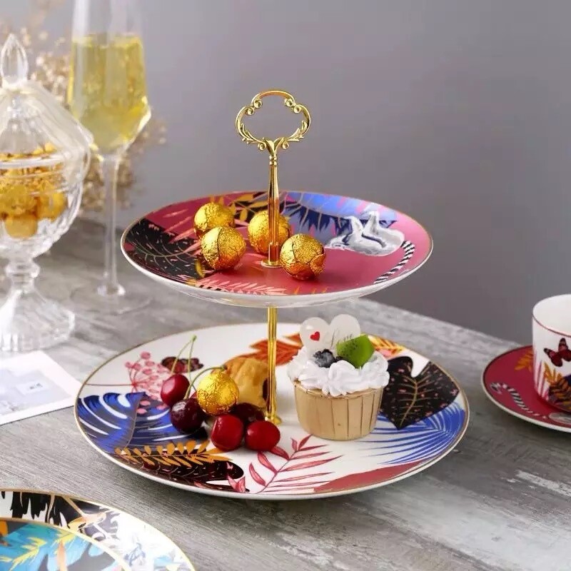 Mitsurin 2Layer Dessert Stand - V