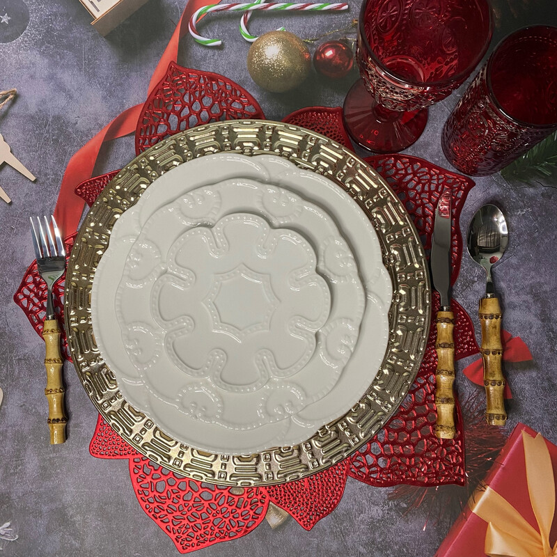 Seijun 3pc Plate Set