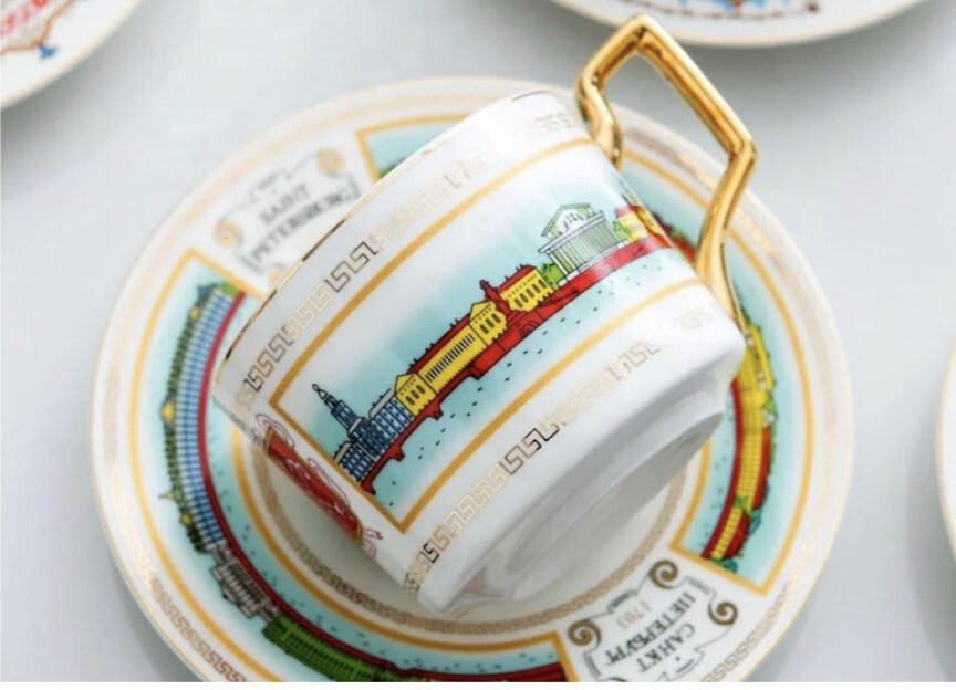 Roshia Teacup, Set: W