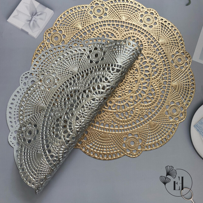 Danrin PVC Placemat - Silver