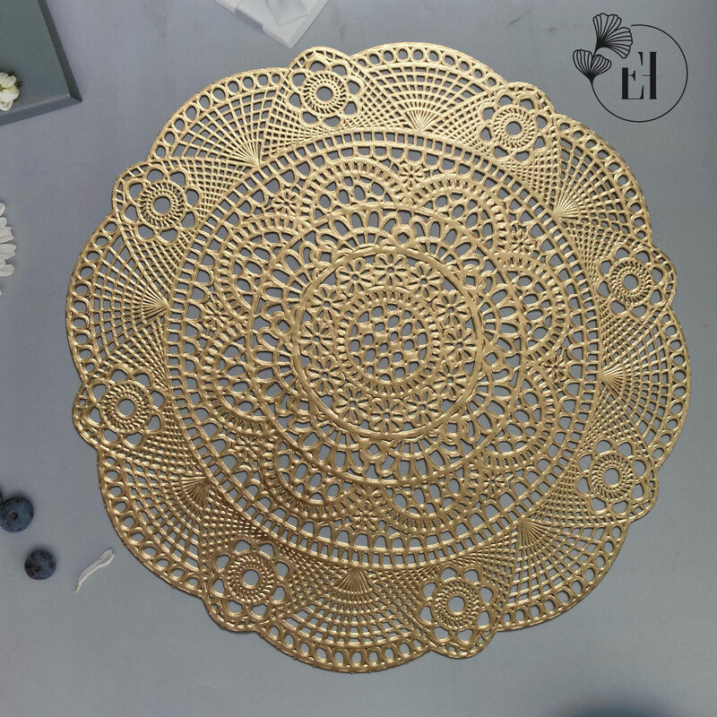 Danrin PVC Placemat - Gold