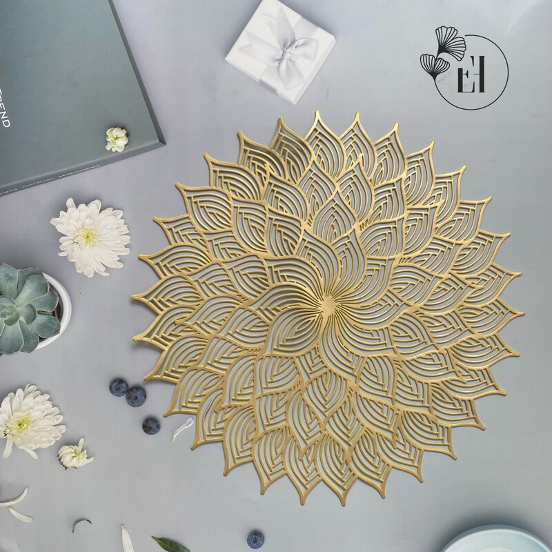 Denta PVC Placemat - Gold