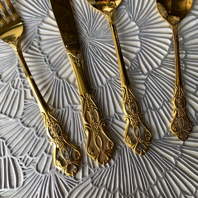 Daina 4pc Set - Gold