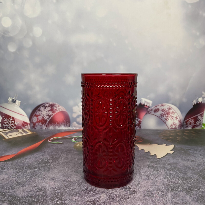Satomi Glass - Red