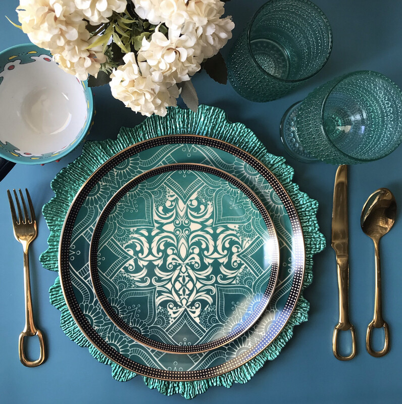 Oshin 2pc Plate Set