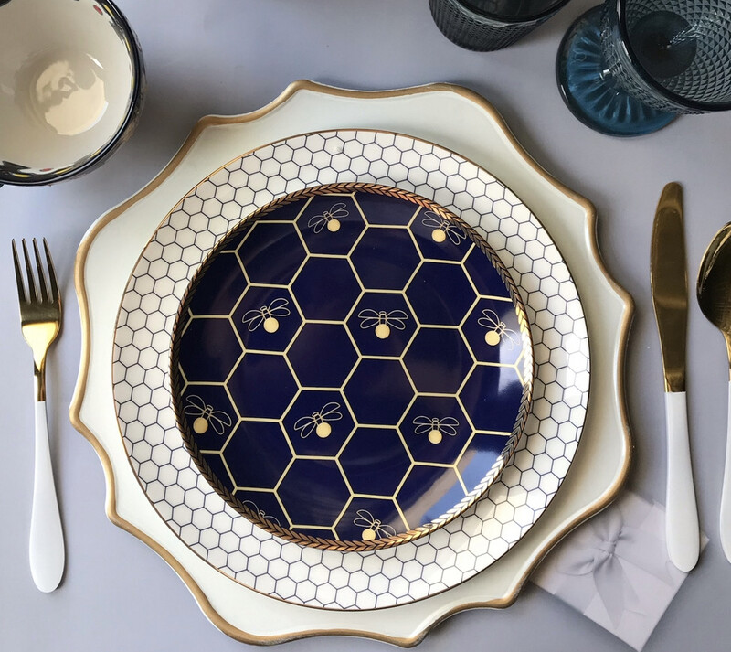 Orina 2pc Plate Set