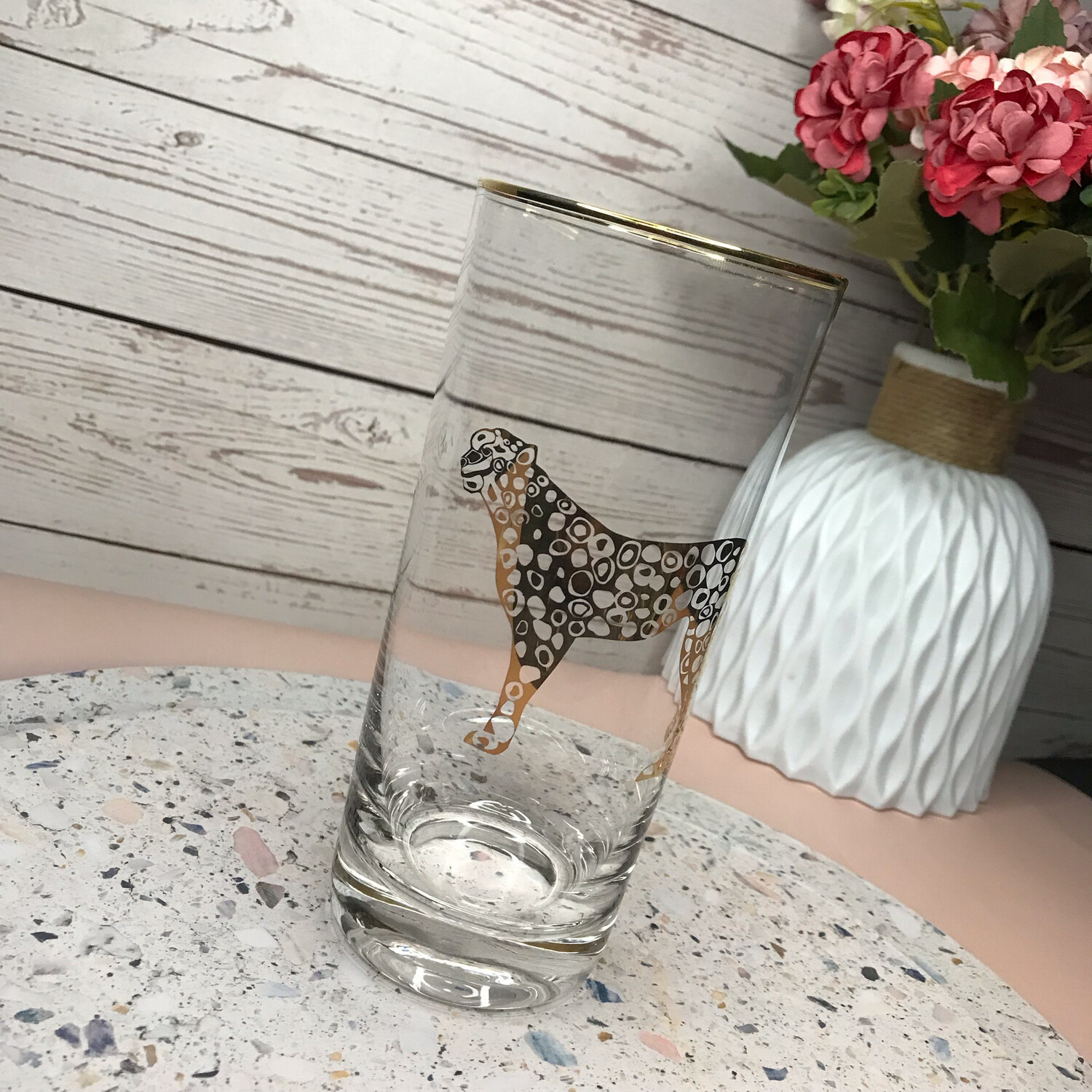 Afurika Cheetah Gold Rim