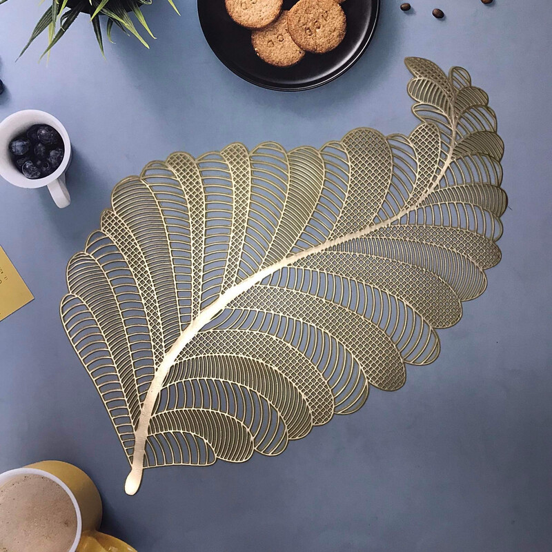 Doppo PVC Placemat - Gold
