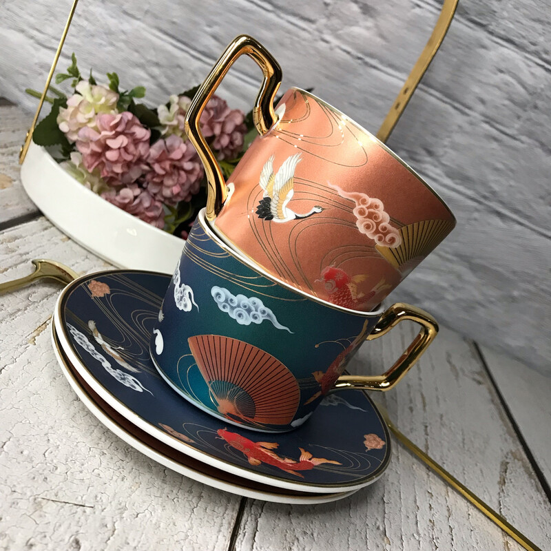 Aka Teacup Set