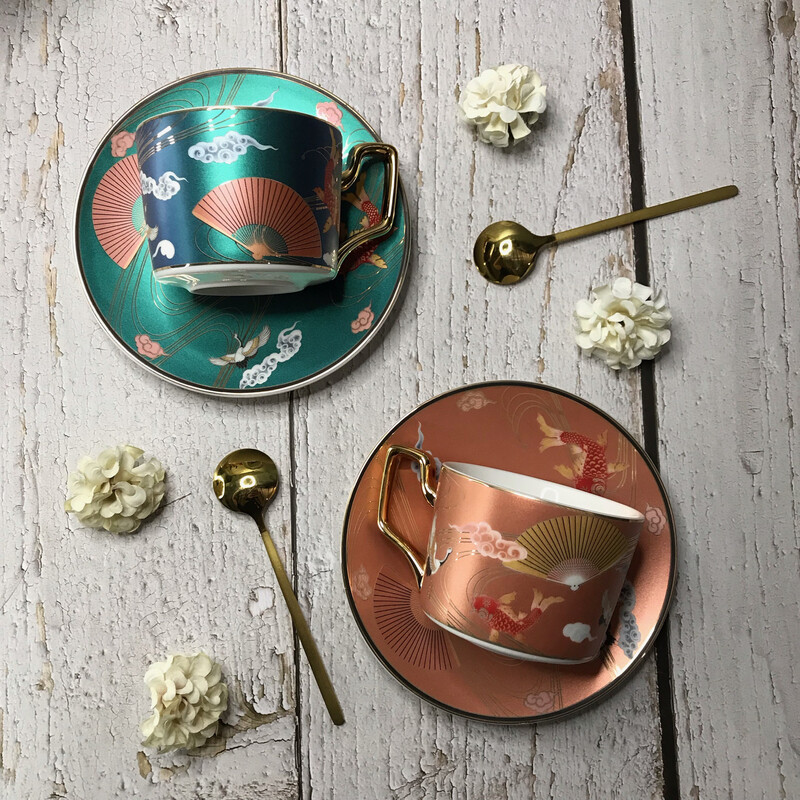 Aka Teacup Set