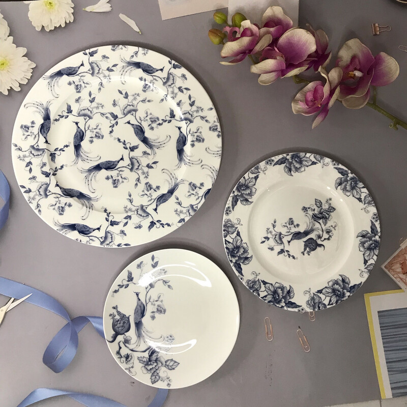 Sen 3pc Plate Set