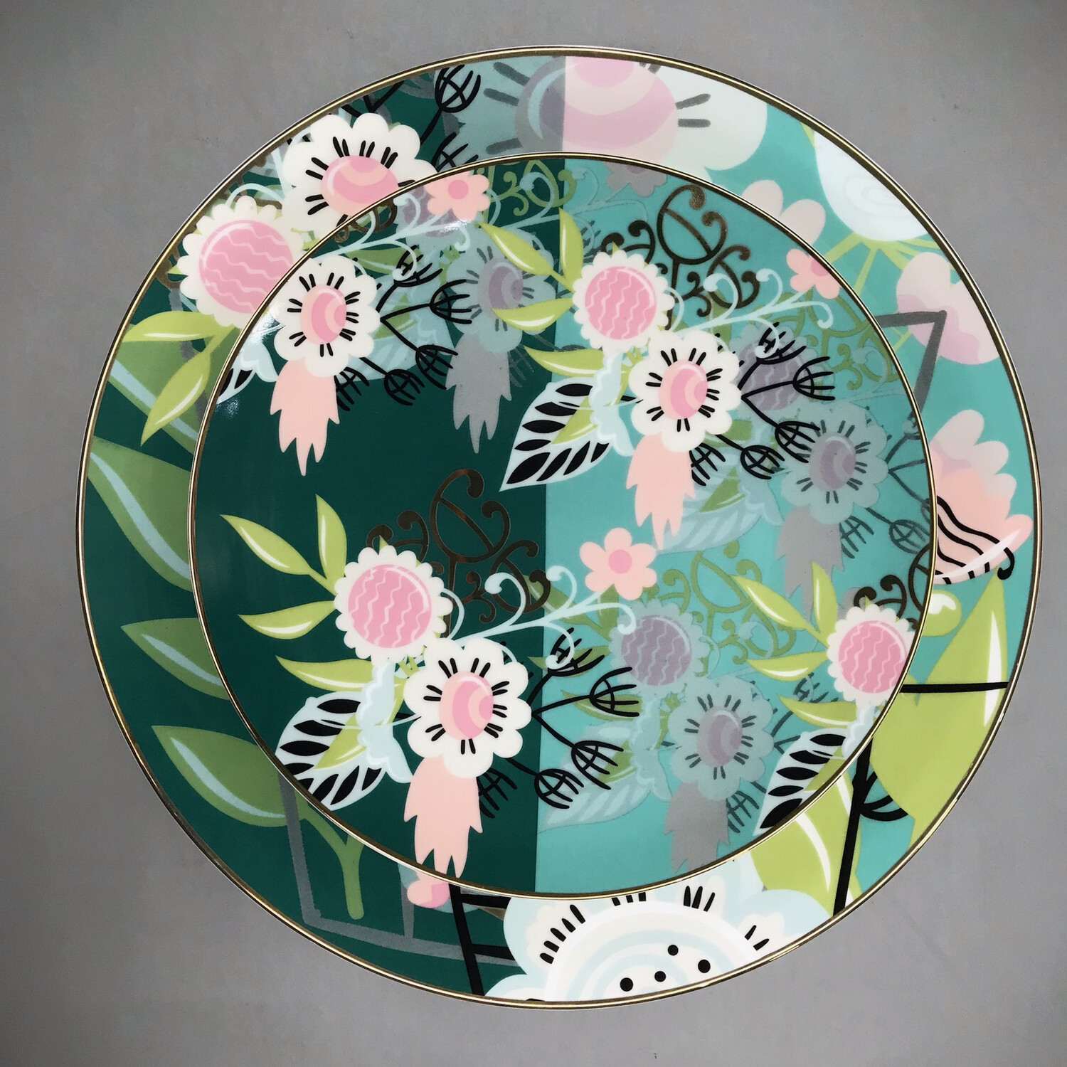 Oriki 2pc Plate Set