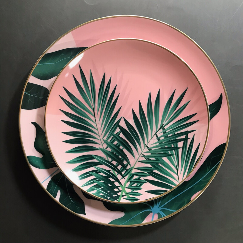 Junsa 2pc Dinner &amp; Salad Plate
