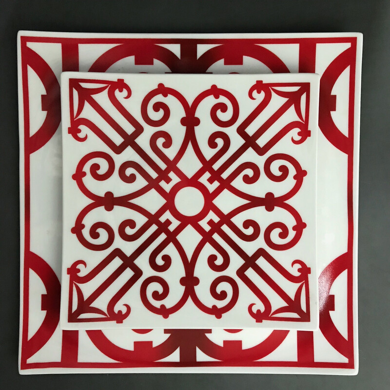 Kokai Square 2pc Plate Set