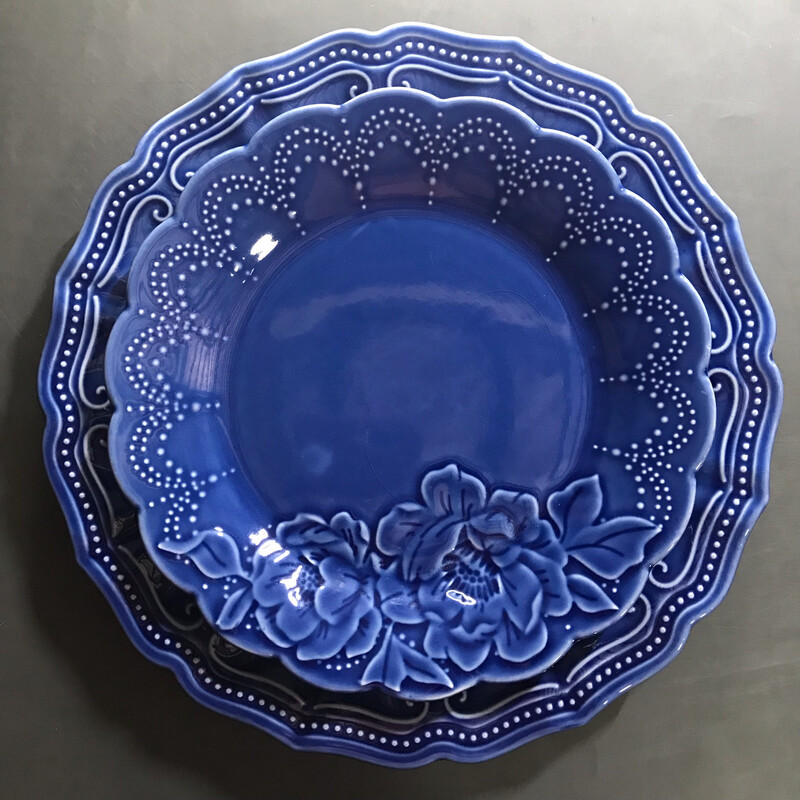 Kazane 2pc Plate - Blue