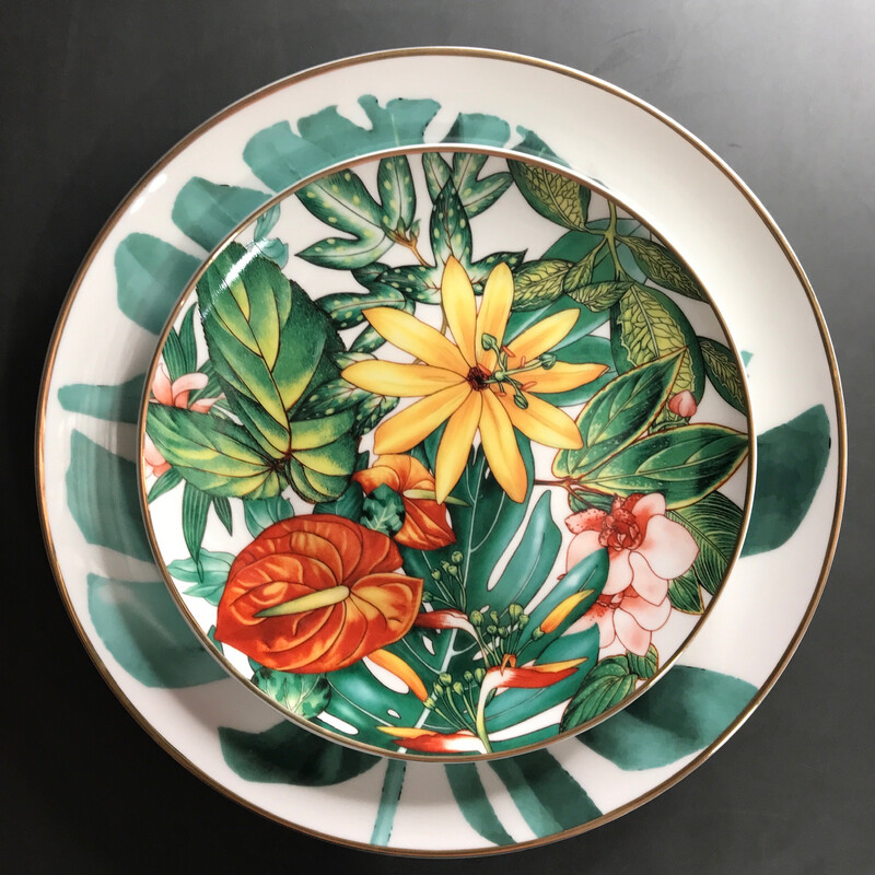 Saiki 2pc Dinner &amp; Salad Plate