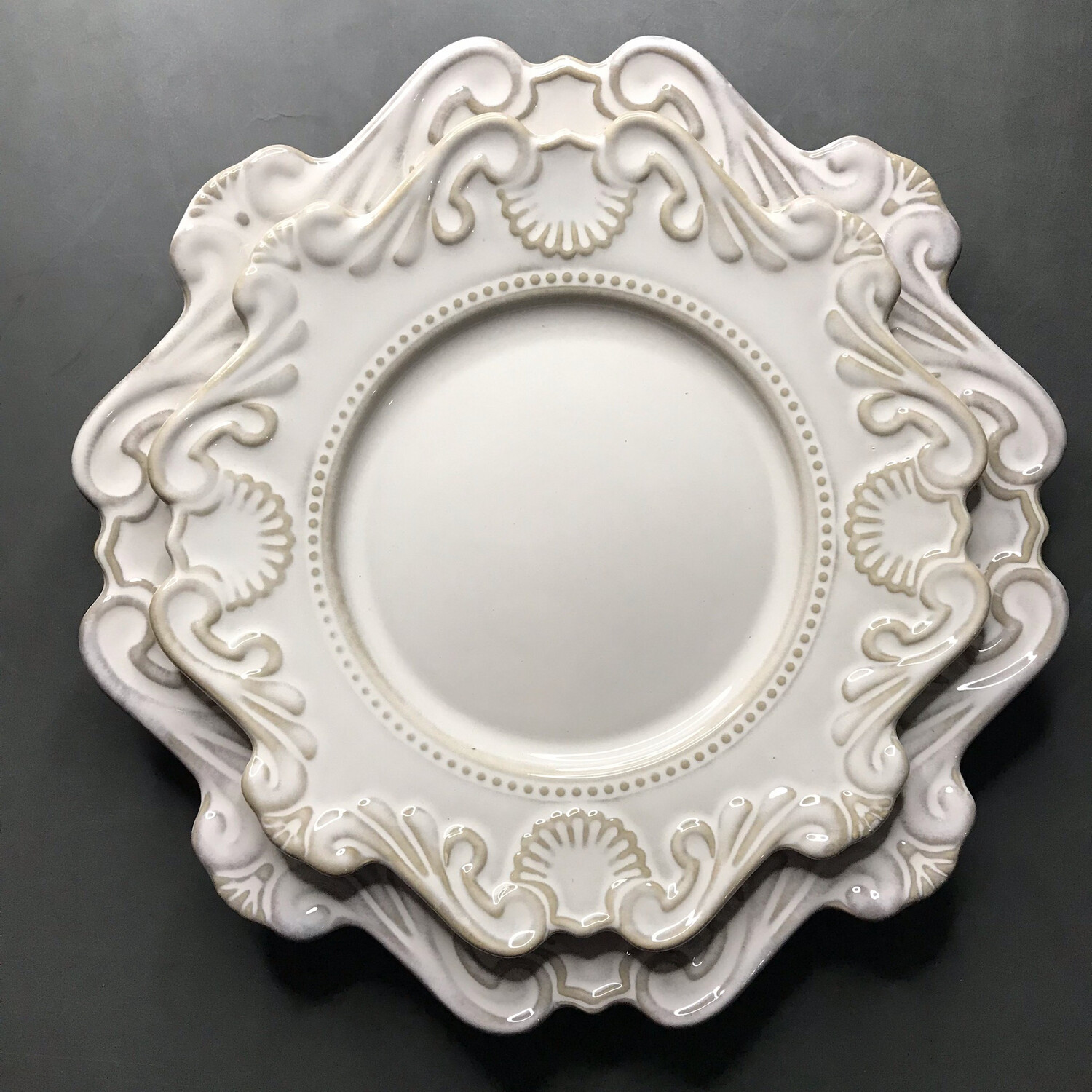 Inori 2pc Plate - White