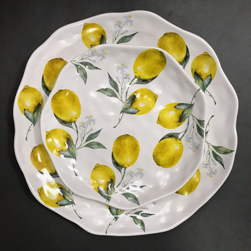 Yuzu 2pc Plate Set