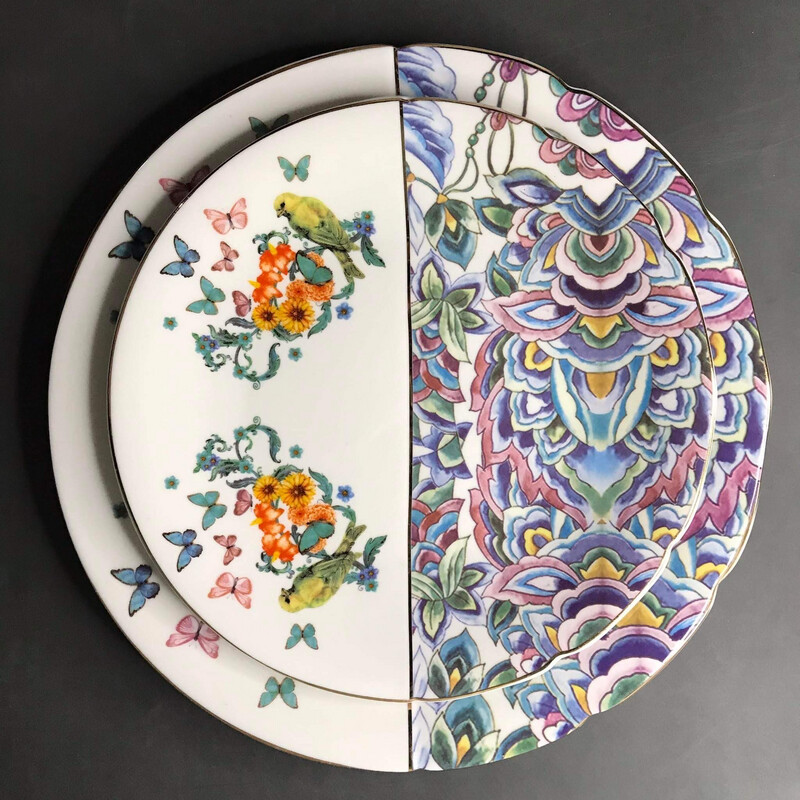 Warabi 4pc Plate Set