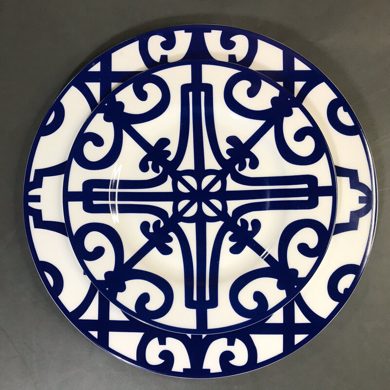 Kokai Round Dinner &amp; Salad Set - Blue