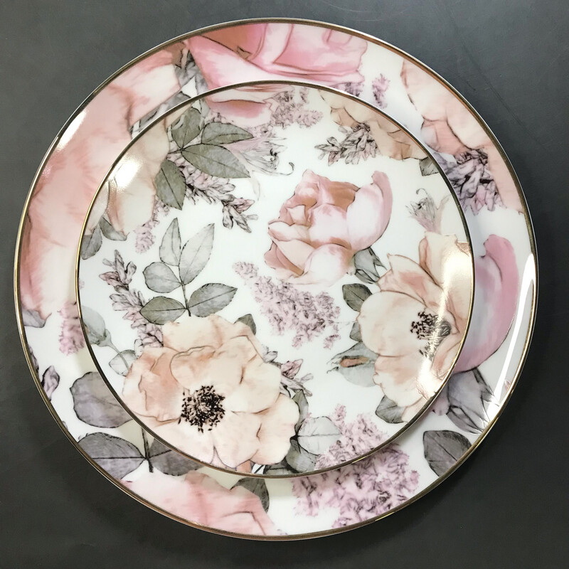 Samika 2pc Plate Set
