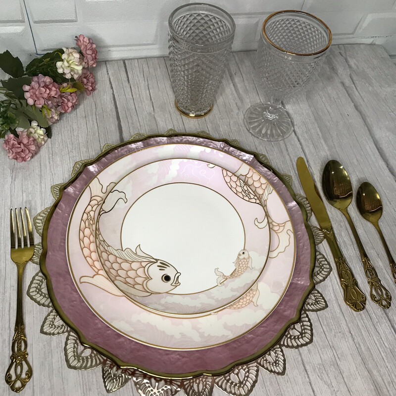 Koi 2pc Set - Pink