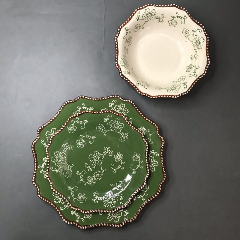 Anesa 2pc Plate Set