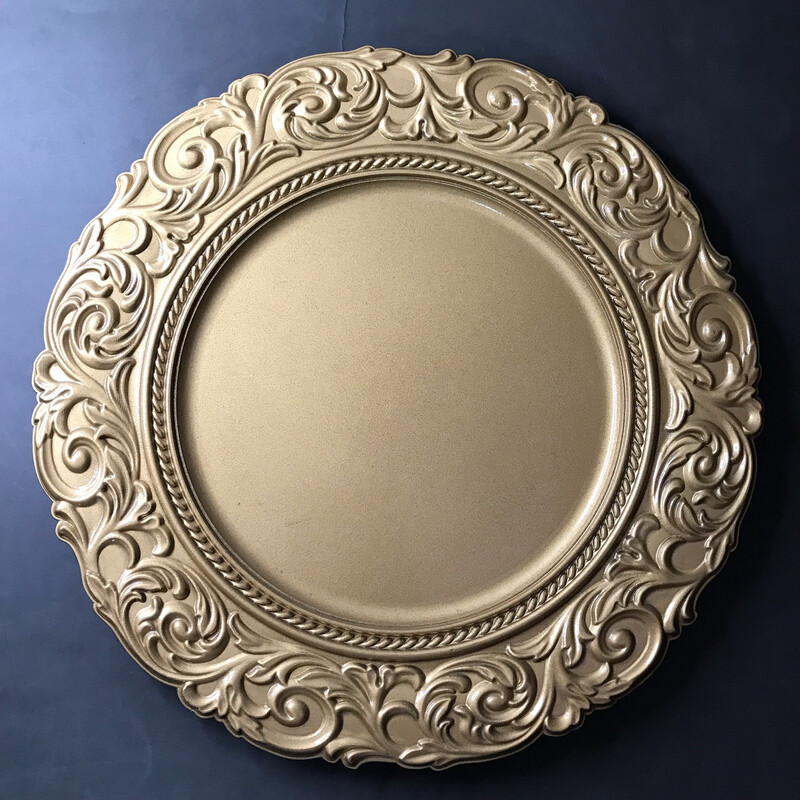 Mayuri Plastic Plate Charger