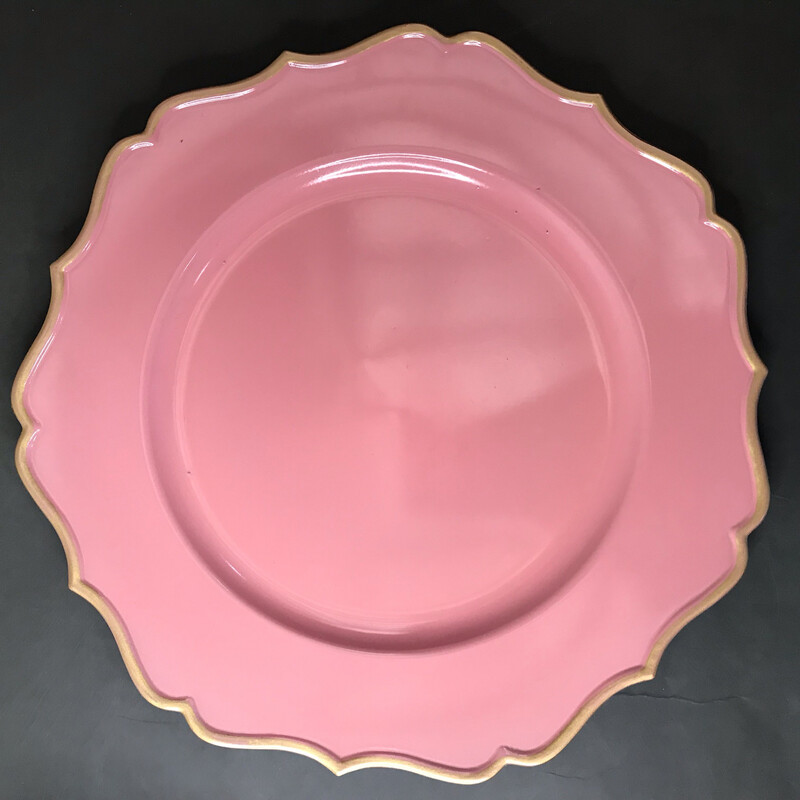 Sada Plastic Charger - Pink
