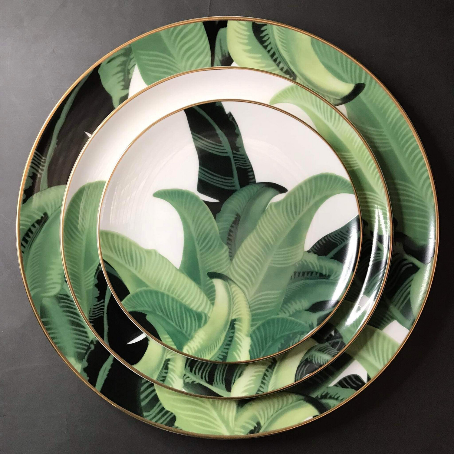 Midori 3pc Plate Set