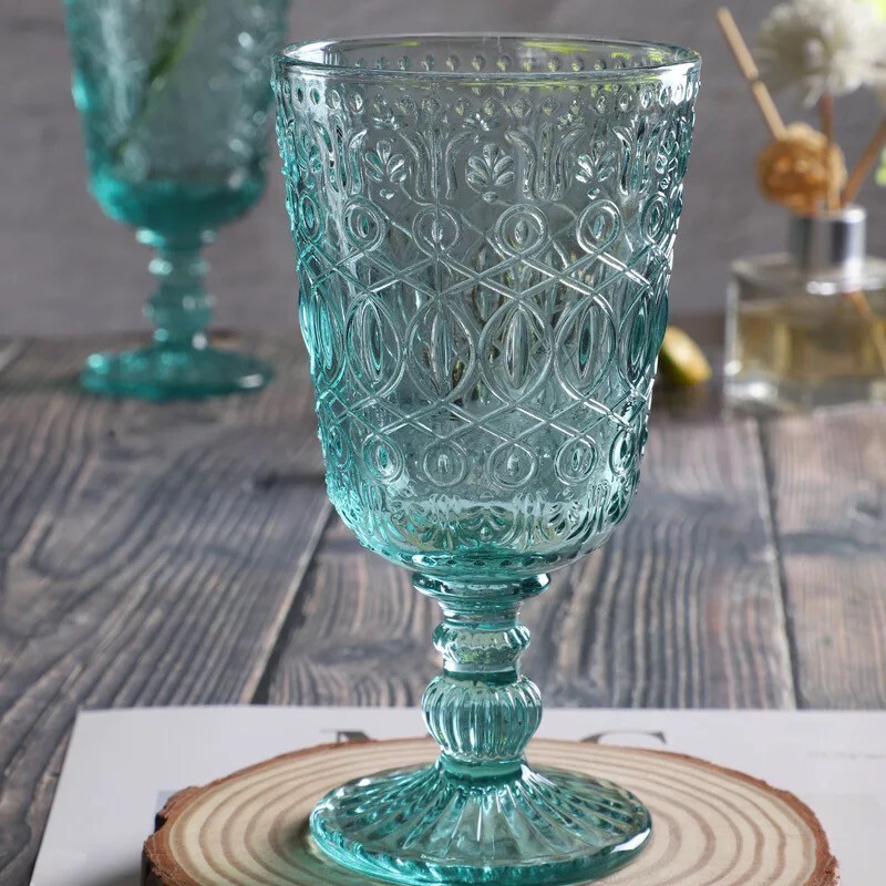 Chiran Goblet - Teal