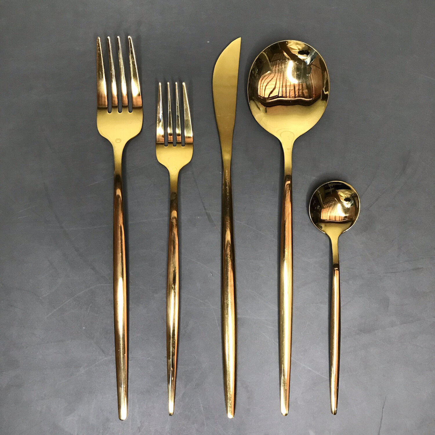 Jurietta 20pc Cutlery Set - Gold
