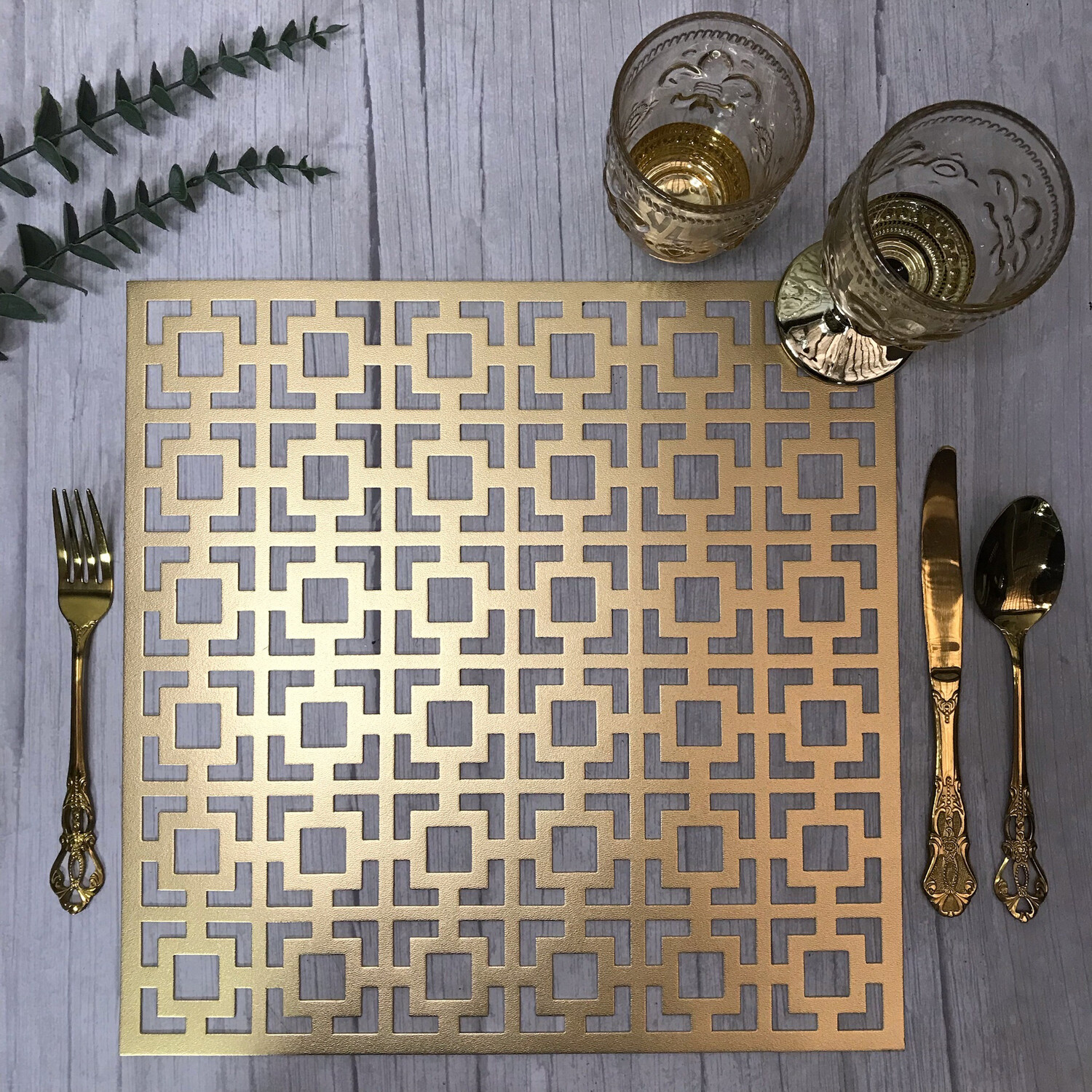 Ohama Placemat - Gold