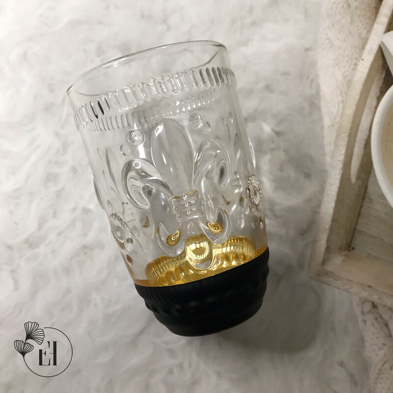 Haruse Glass - Clear/Black