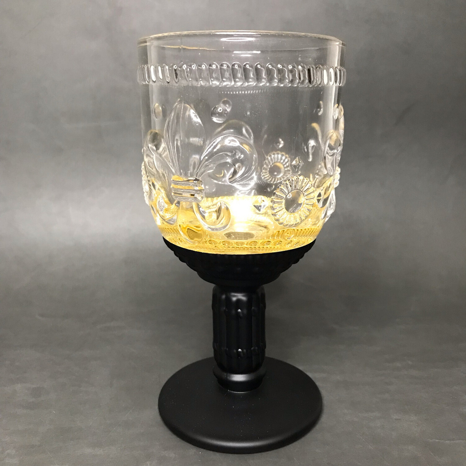 Haruse Goblet - Clear/Black
