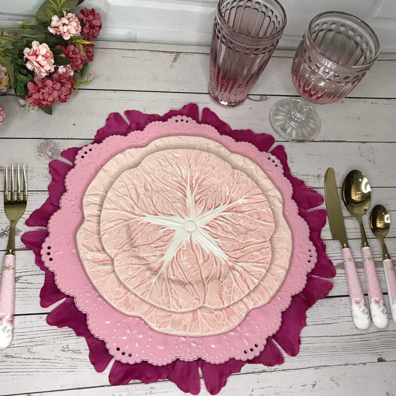 Yasai 2pc Plate Set - Pink