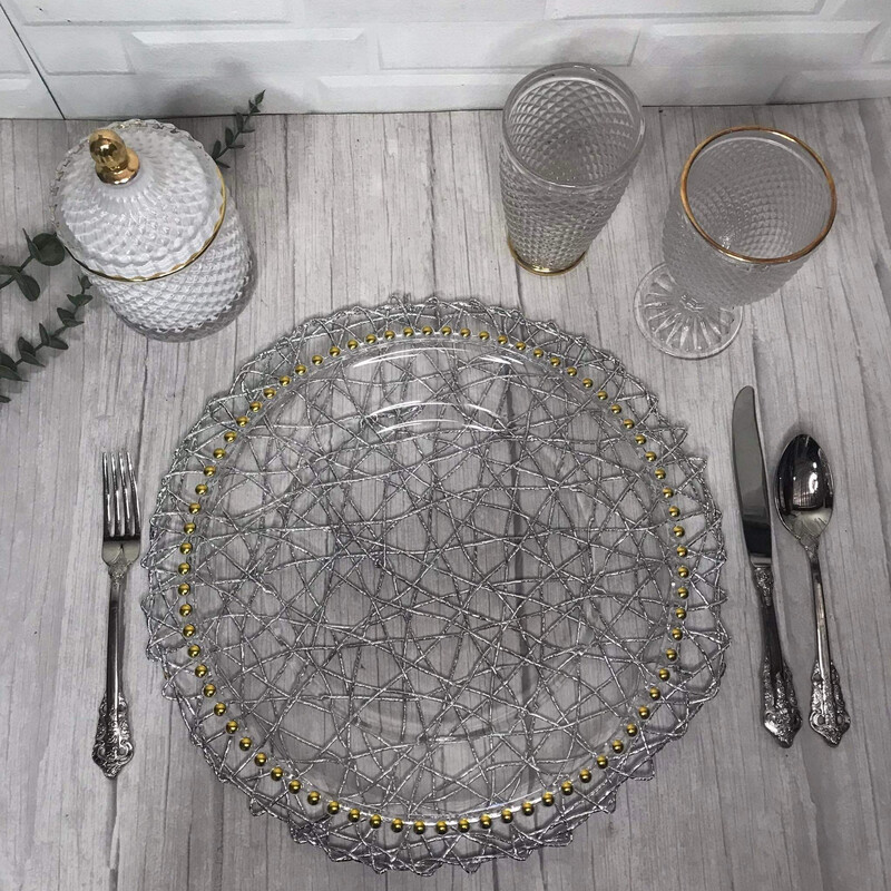 Riya Placemat - Silver