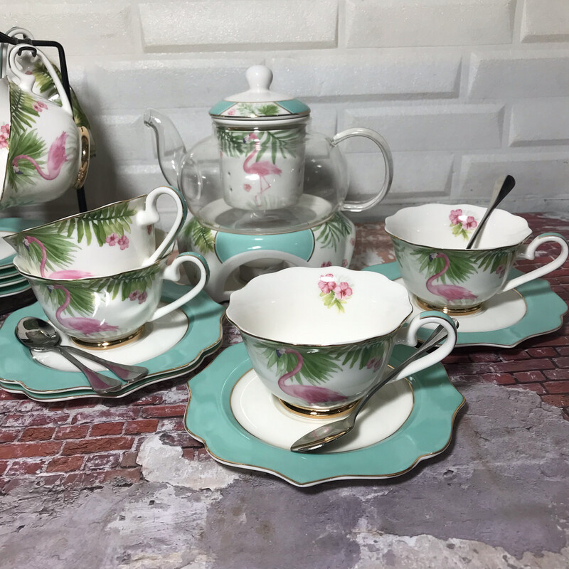 Furamingo 15pc Tea Set