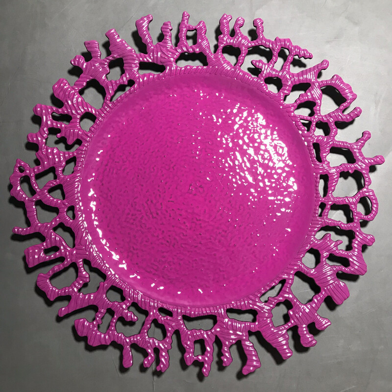 Ryukyu Plastic Charger - Magenta
