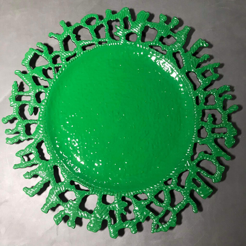 Ryukyu Plastic Charger - Green