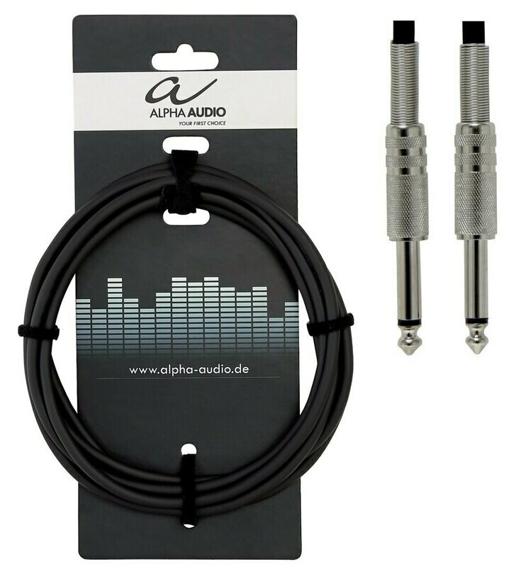 ​Nástrojový kábel s 6,3 mm jack konektormi​, 3m