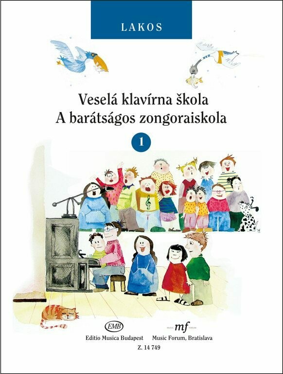 AGNES LAKOS - VESELÁ KLAVÍRNA ŠKOLA 1