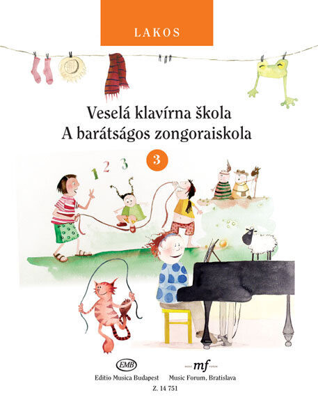 Lakos Ágnes: Veselá klavírna skola 3