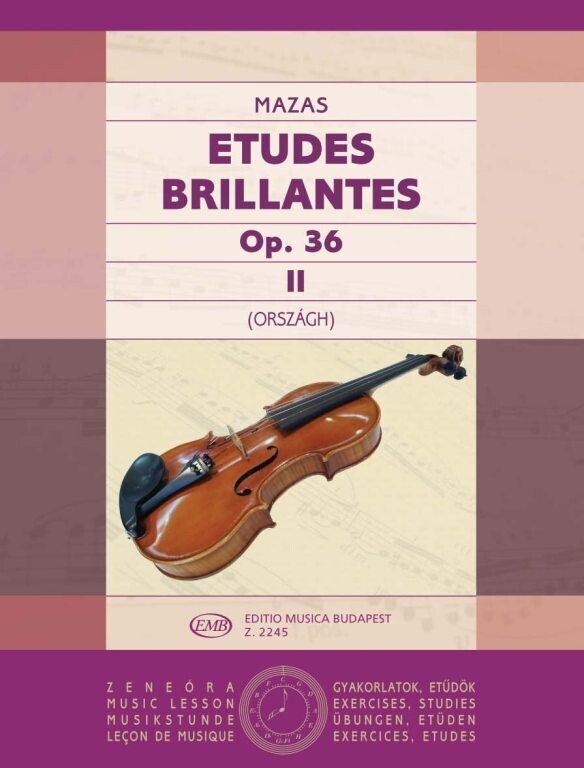 Mazas, Jacques-Féréol: Études brillantes II