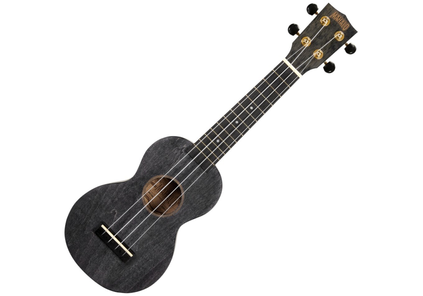 Mahalo MS1TBK Sopránové ukulele Transparent Black
