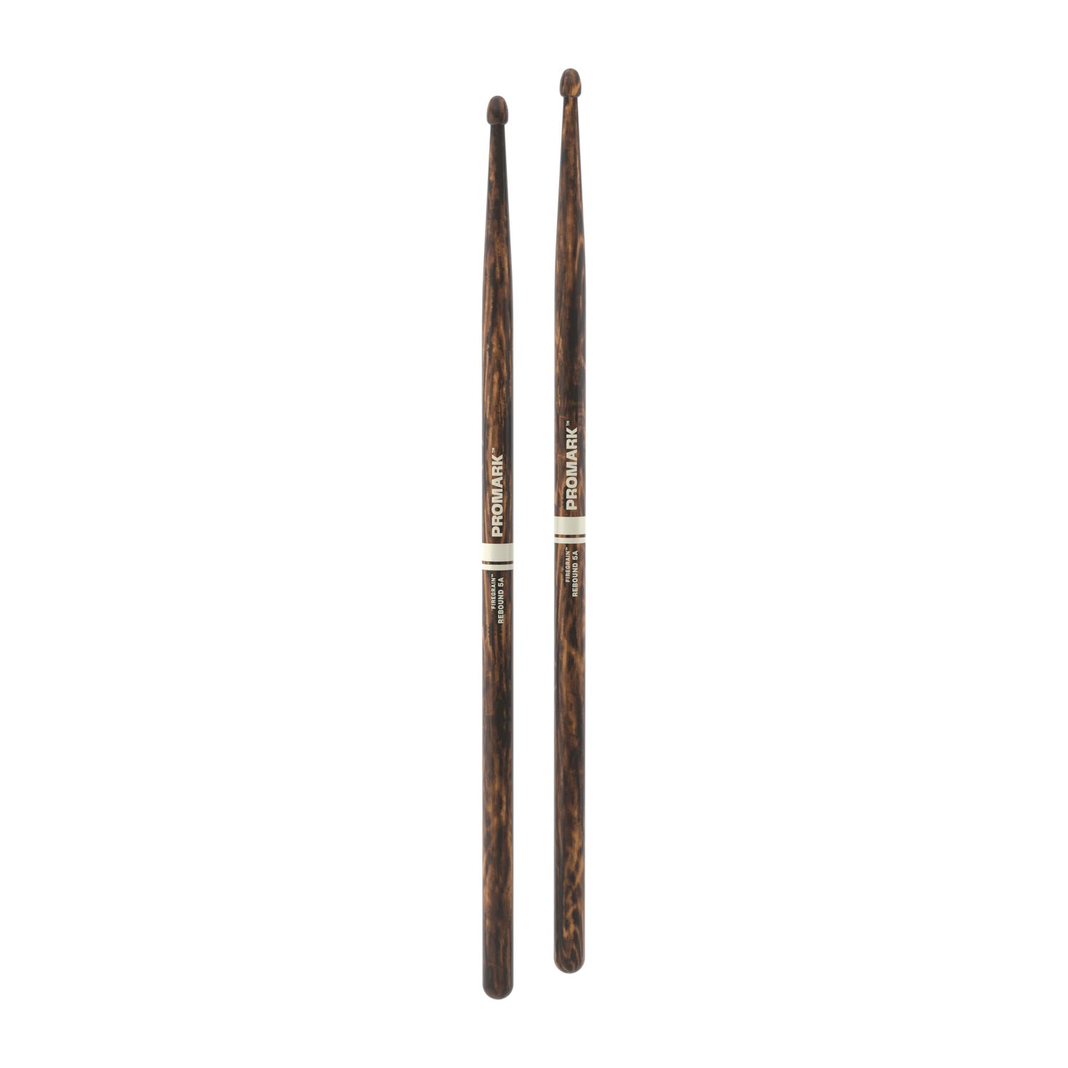 ProMark Rebound 5A FireGrain Hickory Drumstick, Acorn Wood Tip